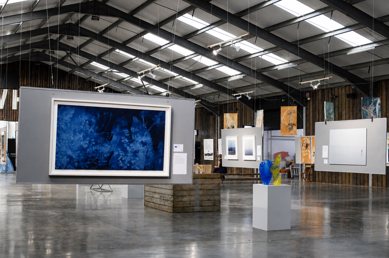 Space to Breathe: Land & Sea installation at Bowhouse