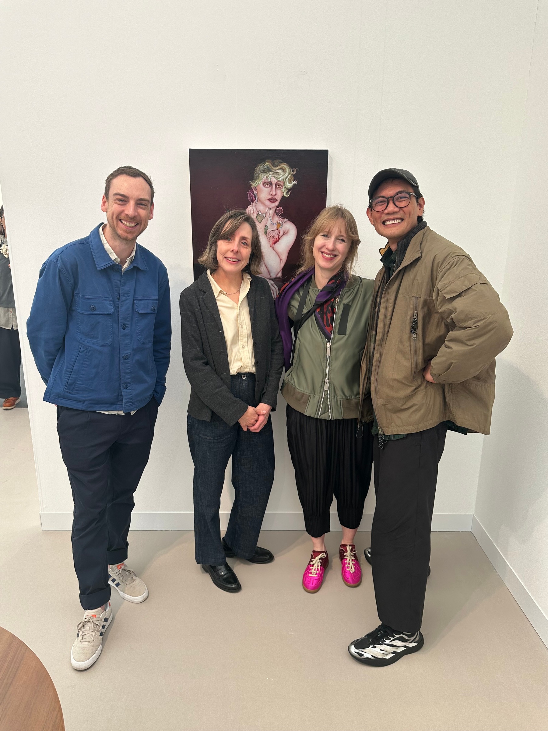 Alexander Moore, Cliodhna Murphy, Anj Smith and John Kenneth Paranada at Hauser & Wirth, Frieze London, 16 October 2026