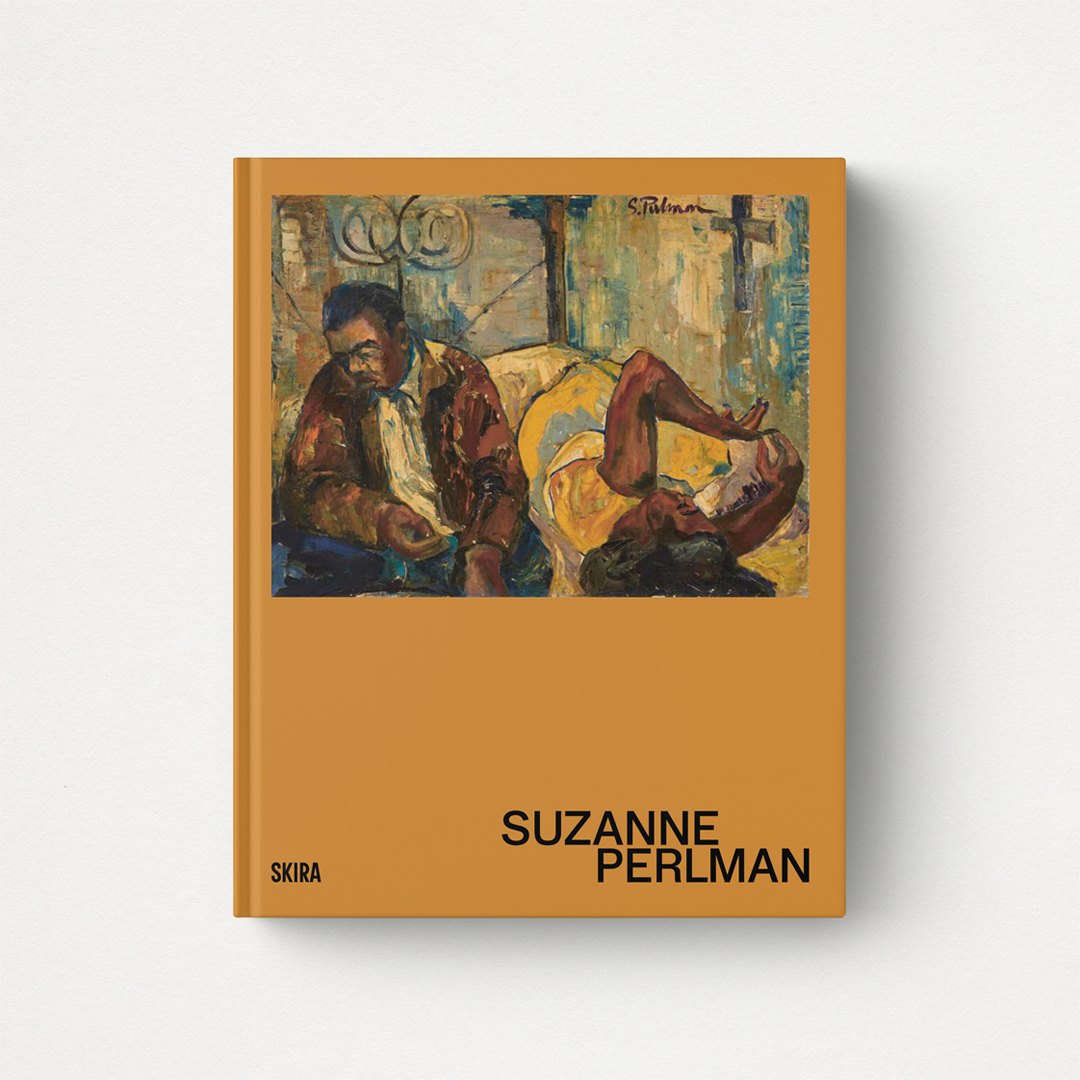 Cover of the monograph Suzanne Perlman, published by Skira, 2026
